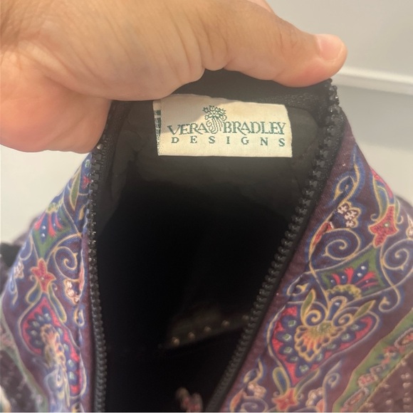 Vera Bradley Purple Travel Bag Quilted Design - Picture 12 of 13